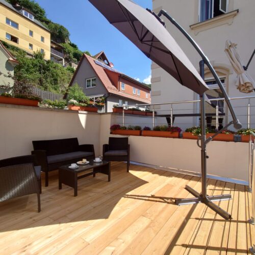 Terrasse - Kutscherhaus