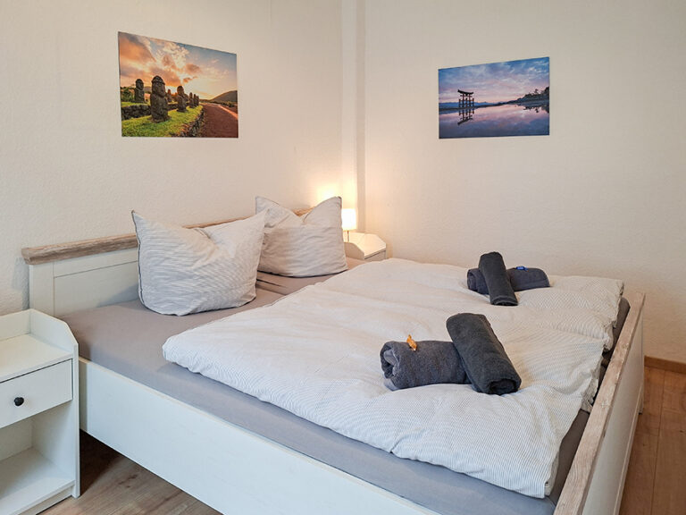 Schlafzimmer für 2 Personen - Wohnung 2