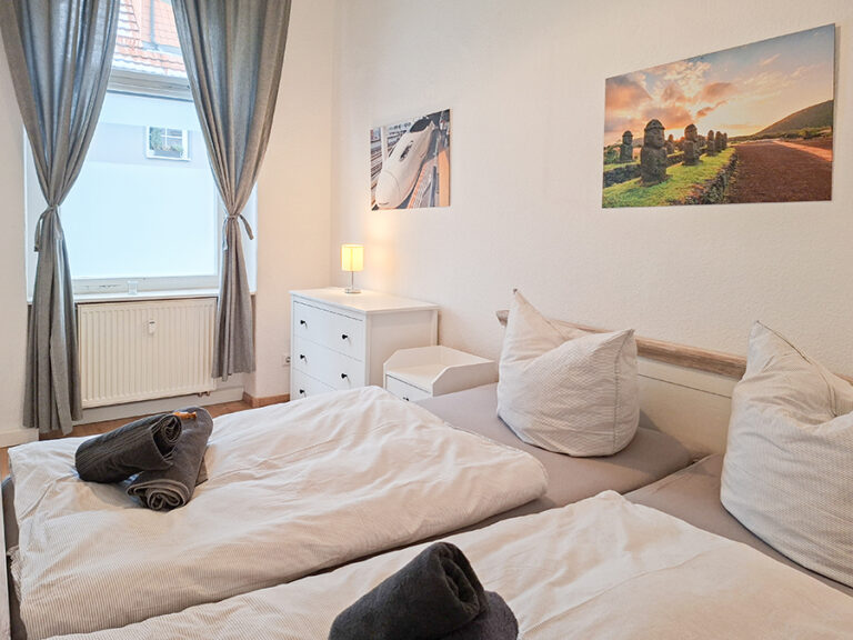 Schlafzimmer für 2 Personen - Wohnung 2