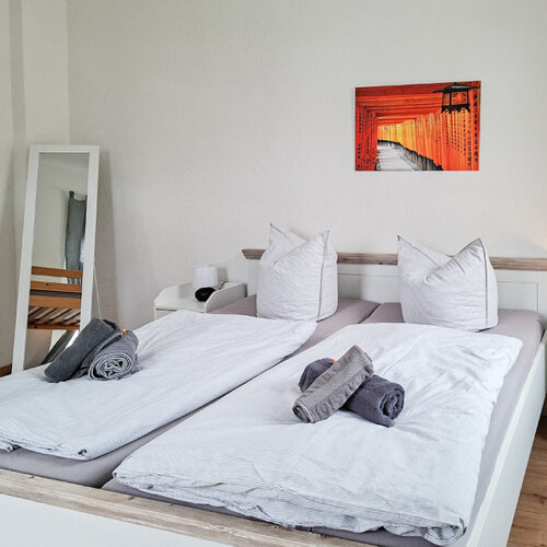 Schlafzimmer für 4 Personen - Wohnung 2
