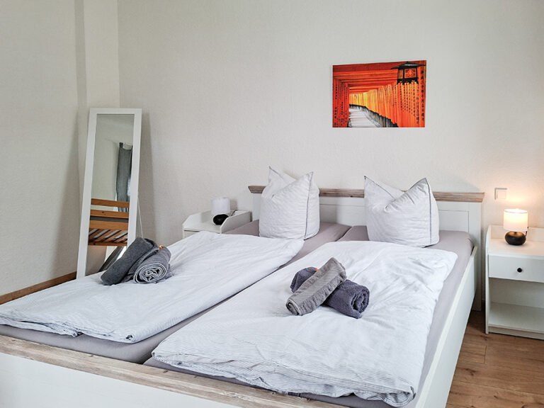 Schlafzimmer für 4 Personen - Wohnung 2