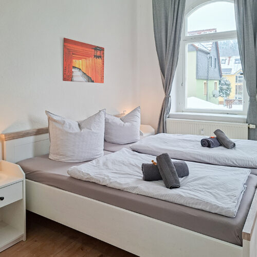 Schlafzimmer für 4 Personen - Wohnung 2