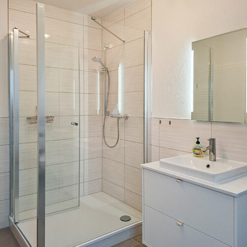 Bad mit Dusche/WC - Wohnung 8