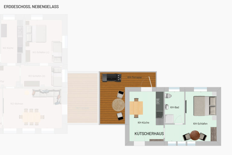 Kutscherhaus - Grundriss
