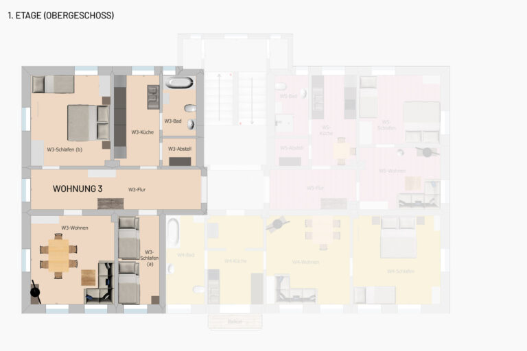 Wohnung 3 - Grundriss