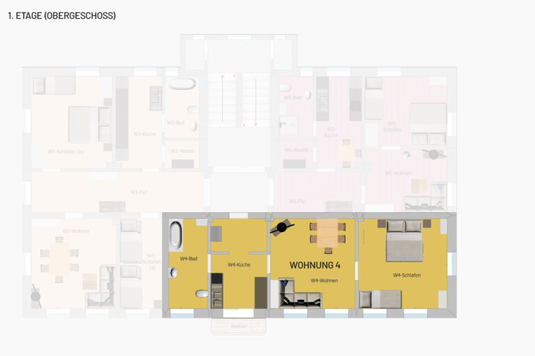 Wohnung 4 - Grundriss
