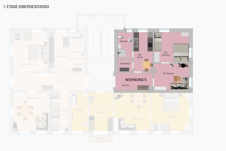 Wohnung 5 - Grundriss