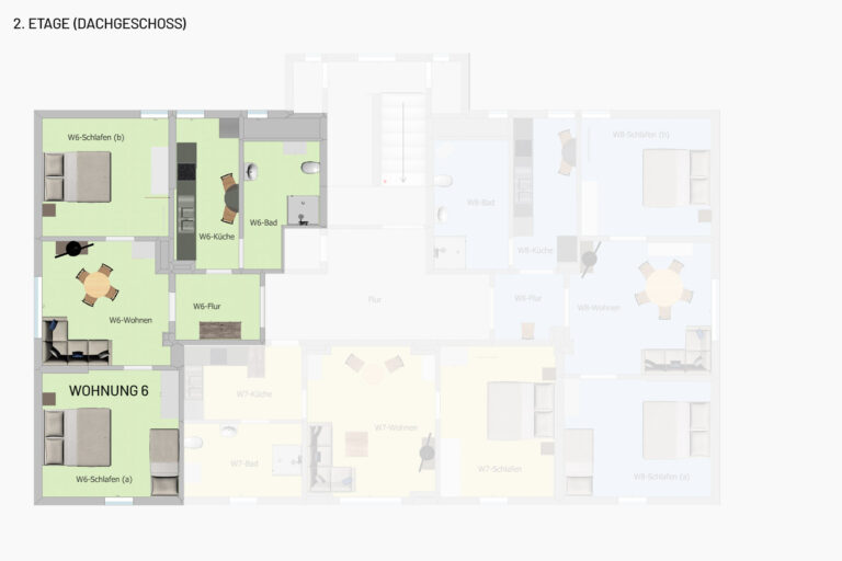Wohnung 6 - Grundriss